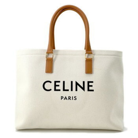 Celine Cabas Tote Bag White - Picture 1 of 8